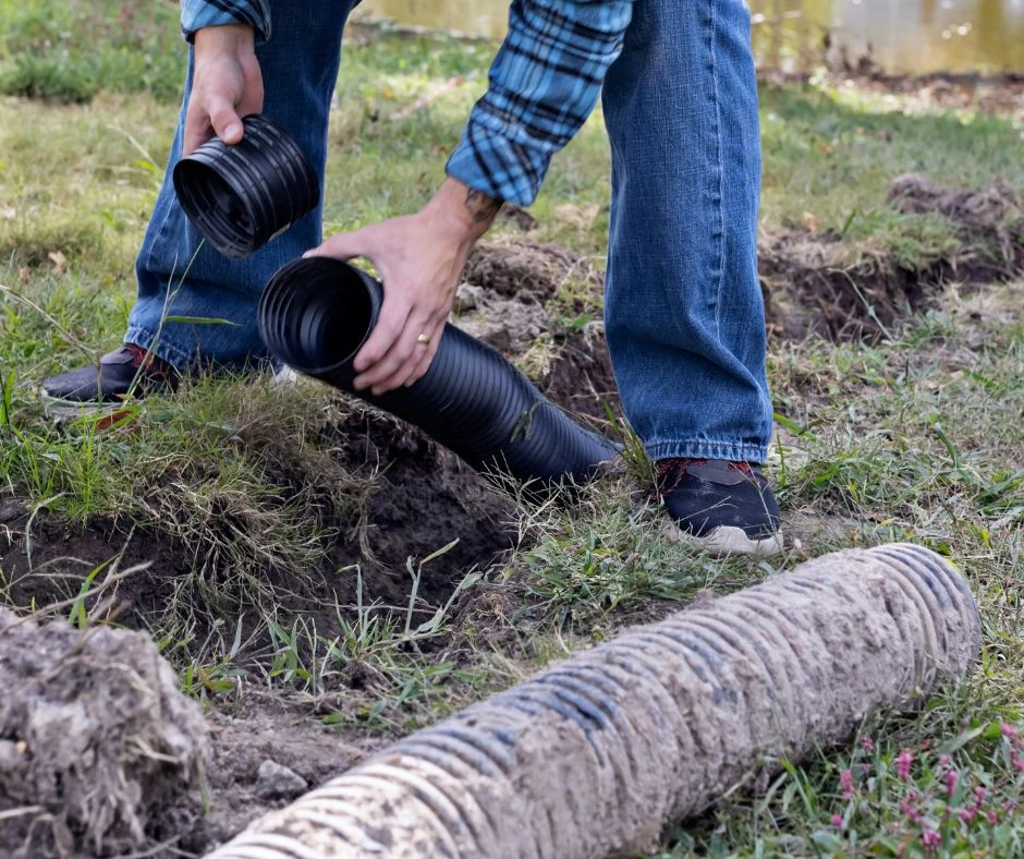 French Drain Implementation in Durham, NC French Drain Implementation in Durham, NC
