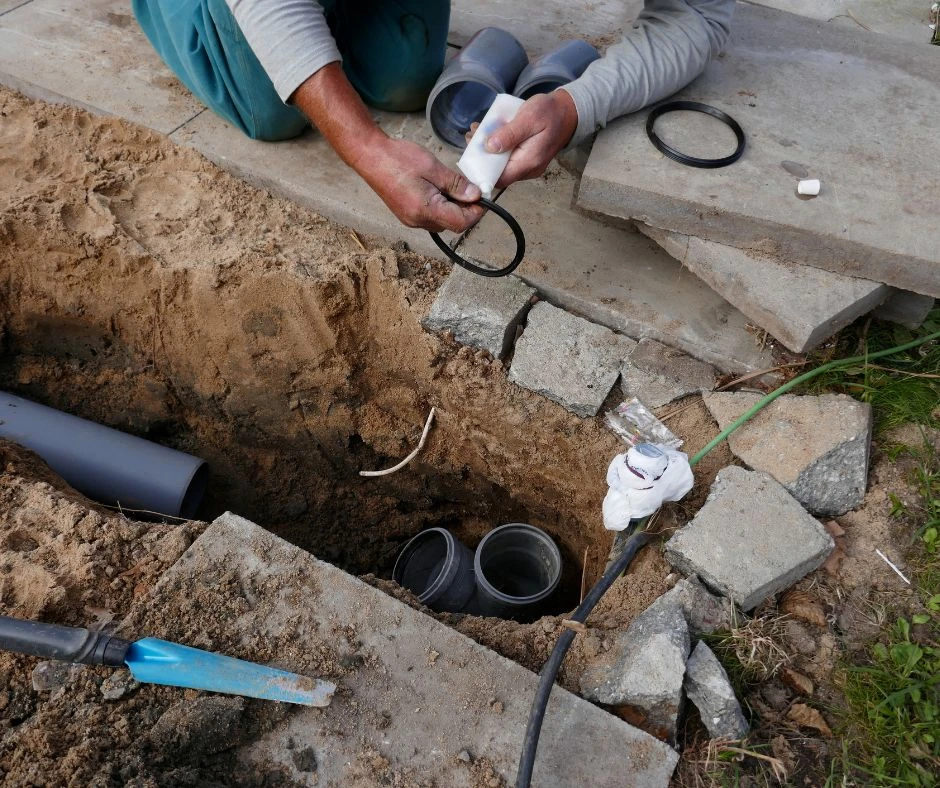 French Drain Installation Process in Durham, NC French Drain Installation Process in Durham, NC